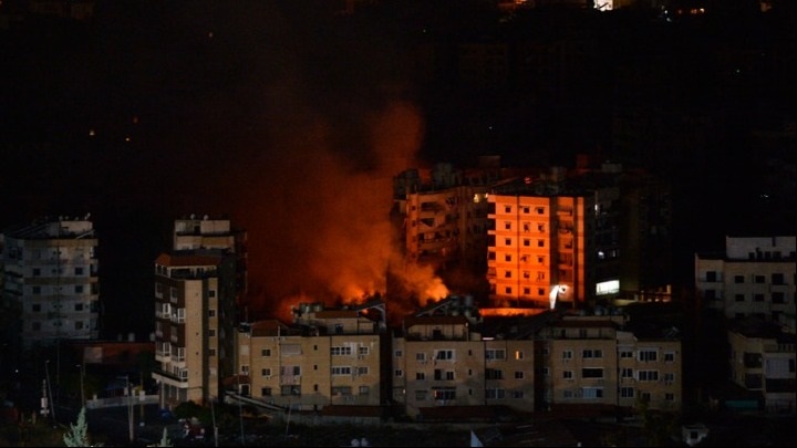 Αλλεπάλληλοι βομβαρδισμοί του Ισραήλ στην πρωτεύουσα του Λιβάνου