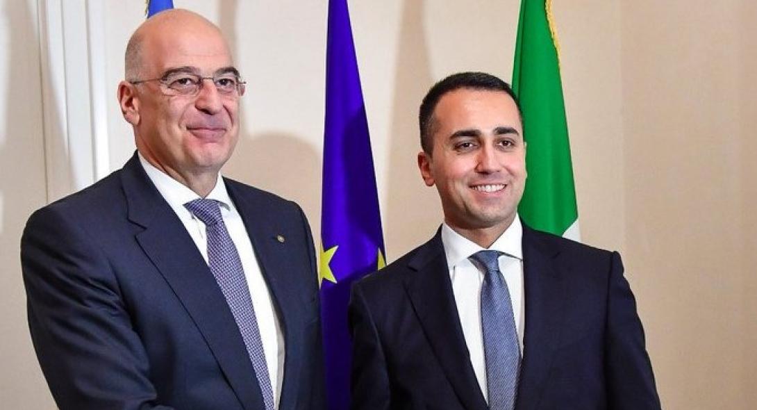 Συνάντηση Δένδια – Ντι Μάιο | Μετά τη Γαλλία, η Ελλάδα βρίσκει σύμμαχο και την Ιταλία