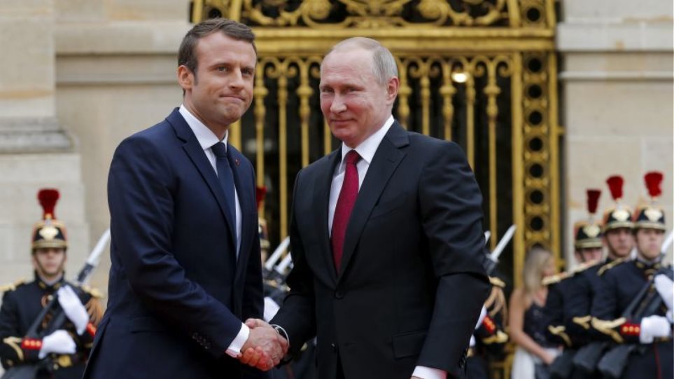 «Νεύρα» των Ευρωπαίων ηγετών για το τηλεφώνημα Πούτιν – Μακρόν
