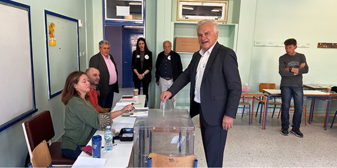 Ψήφισε υπέρ της ενότητας και κατά της τοξικότητας ο Γιάννης Σταθόπουλος