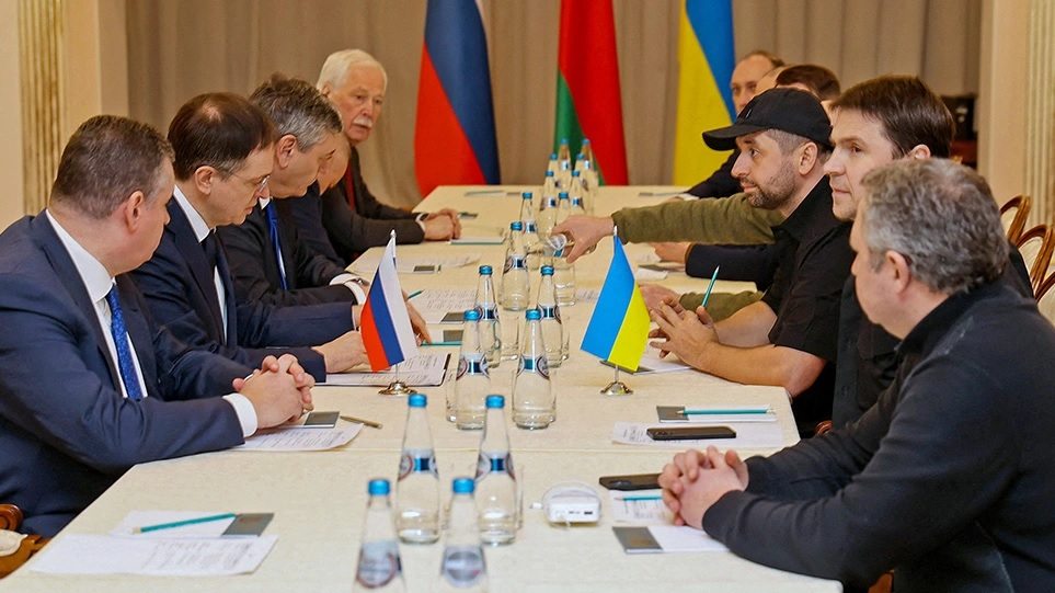 LIVE: Αρχίζει ο δεύτερος γύρος των διαπραγματεύσεων Ουκρανίας και Ρωσίας