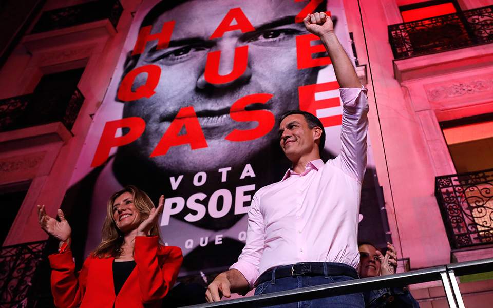 Ισπανία-εκλογές: Νίκη των Σοσιαλιστών και του Πέδρο Σάντσεθ 
