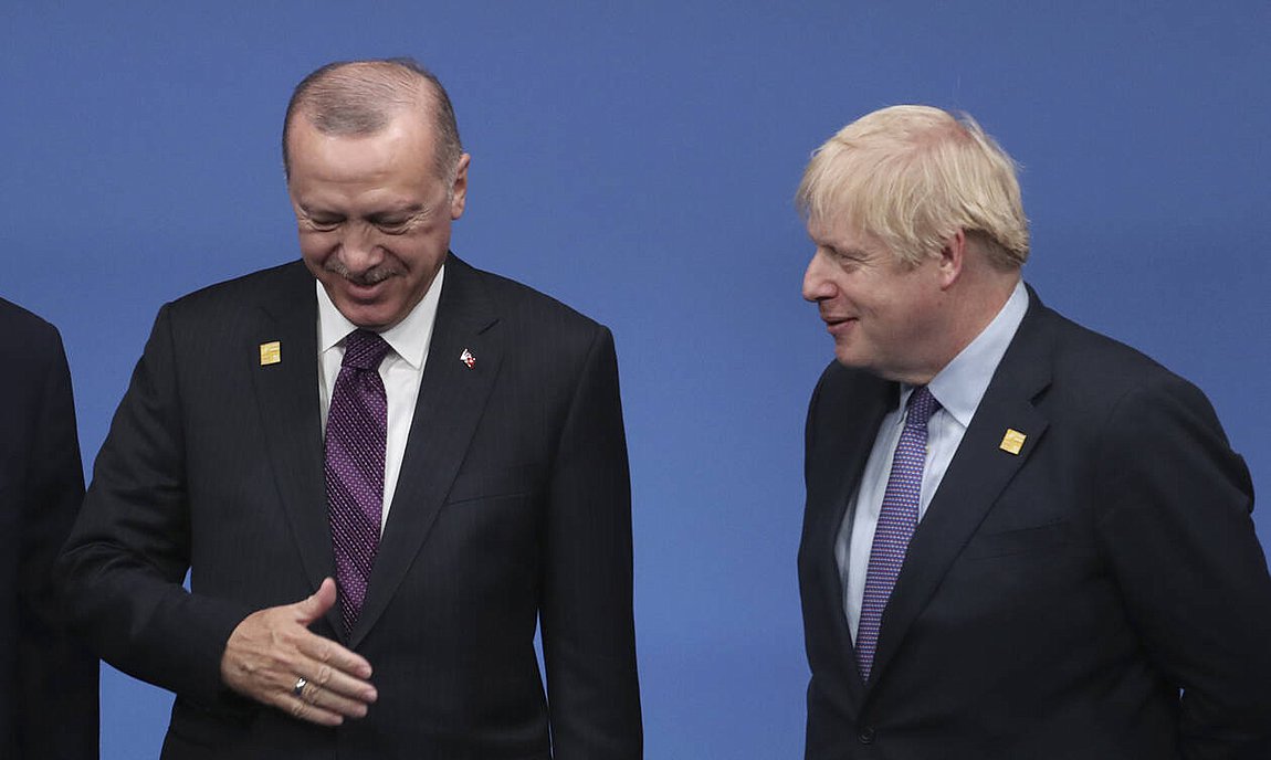 Επικοινωνία Τζόνσον με Ερντογάν με φόντο το Κυπριακό -  Υπέρ της διζωνικής δικοινοτικής Ομοσπονδίας ο Βρετανός πρωθυπουργός