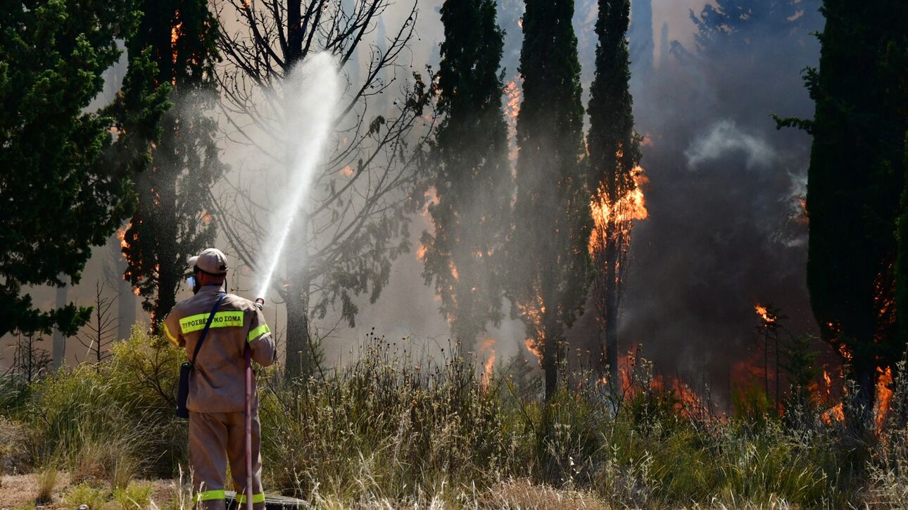 Πυρκαγιά στην Βούλα: ''Πολύ δύσκολη πυρκαγιά λόγω καιρικών συνθηκών'', υποστηρίζει ο Στυλιανίδης