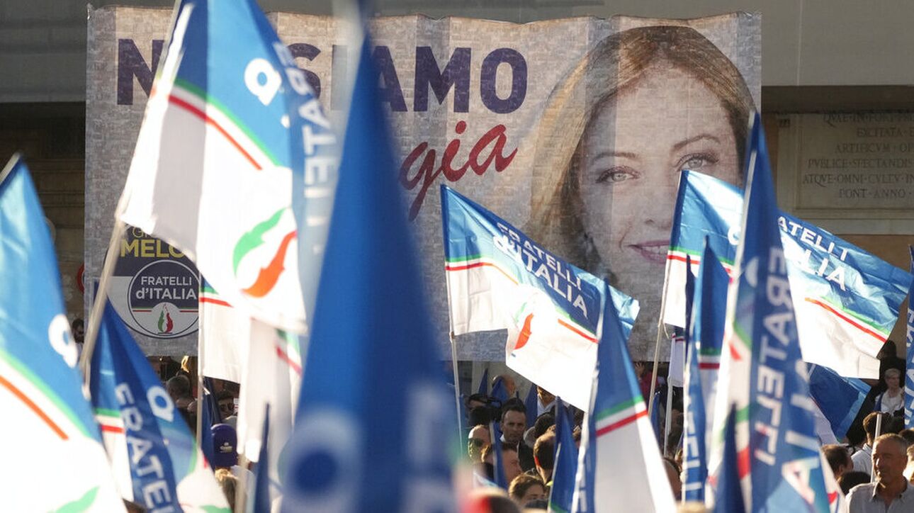 Ιταλία: Η Τζόρτζια Μελόνι, μία ανάσα μακριά από τον πρωθυπουργικό θώκο 