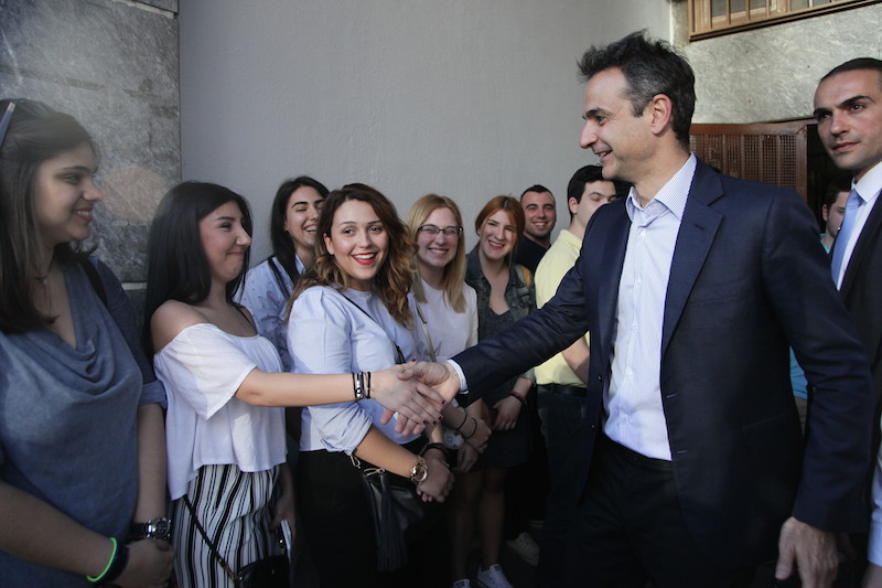 Μητσοτάκης στο Αιγάλεω:«Είμαστε εδώ για να ενώσουμε όλους τους Έλληνες»