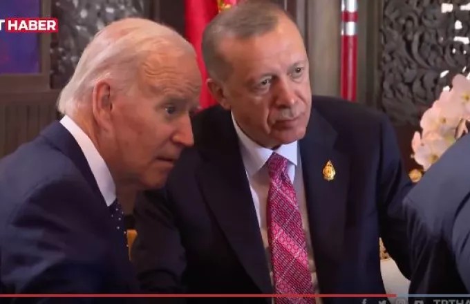 Τετ-α-τετ Μπάιντεν με Ερντογάν στο πλαίσιο της G20 