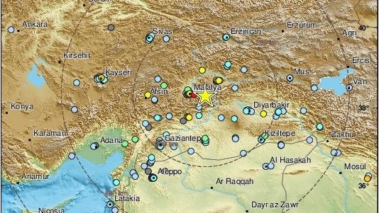 Ισχυρός σεισμός 5,9 Ρίχτερ στην Τουρκία