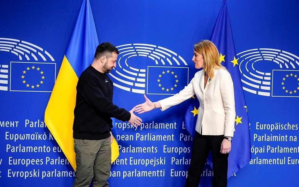 Ζελένσκι: «Πατρίδα του ουκρανικού λαού είναι η Ευρώπη»