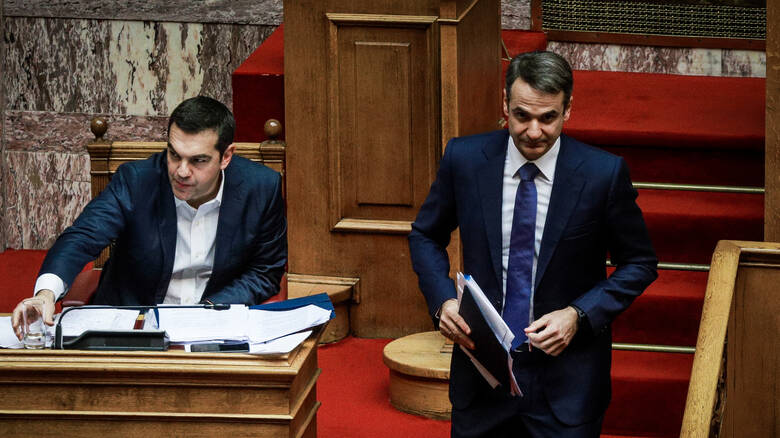 Σφοδρή αντιπαράθεση ανάμεσα σε Αλέξη Τσίπρα και Κυριάκο Μητσοτάκη