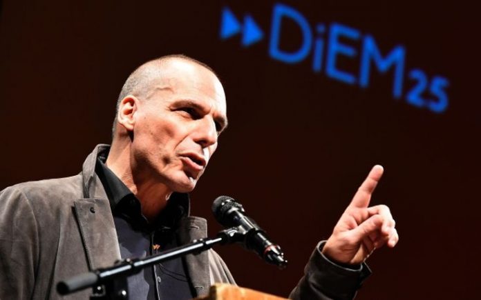 Παρουσιάστηκε από το Γιάνη Βαρουφάκη το ευρωψηφοδέλτιο του ΜέΡΑ25